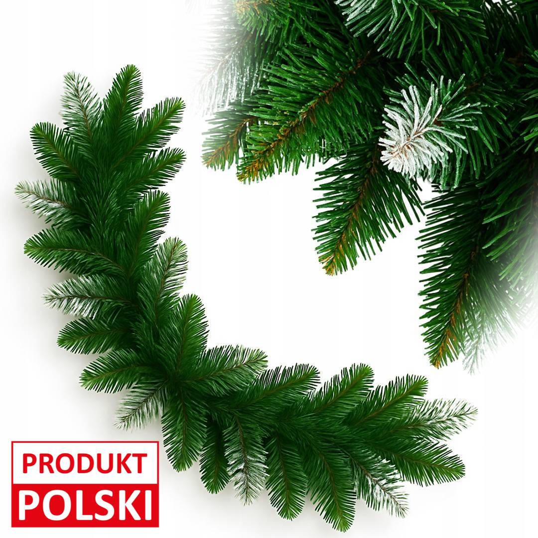 GIRLANDA SZTUCZNA BEZ OZDÓB 1M